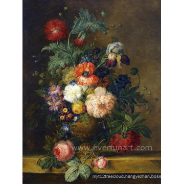 Hot Sale Hand Painted Flower Painting